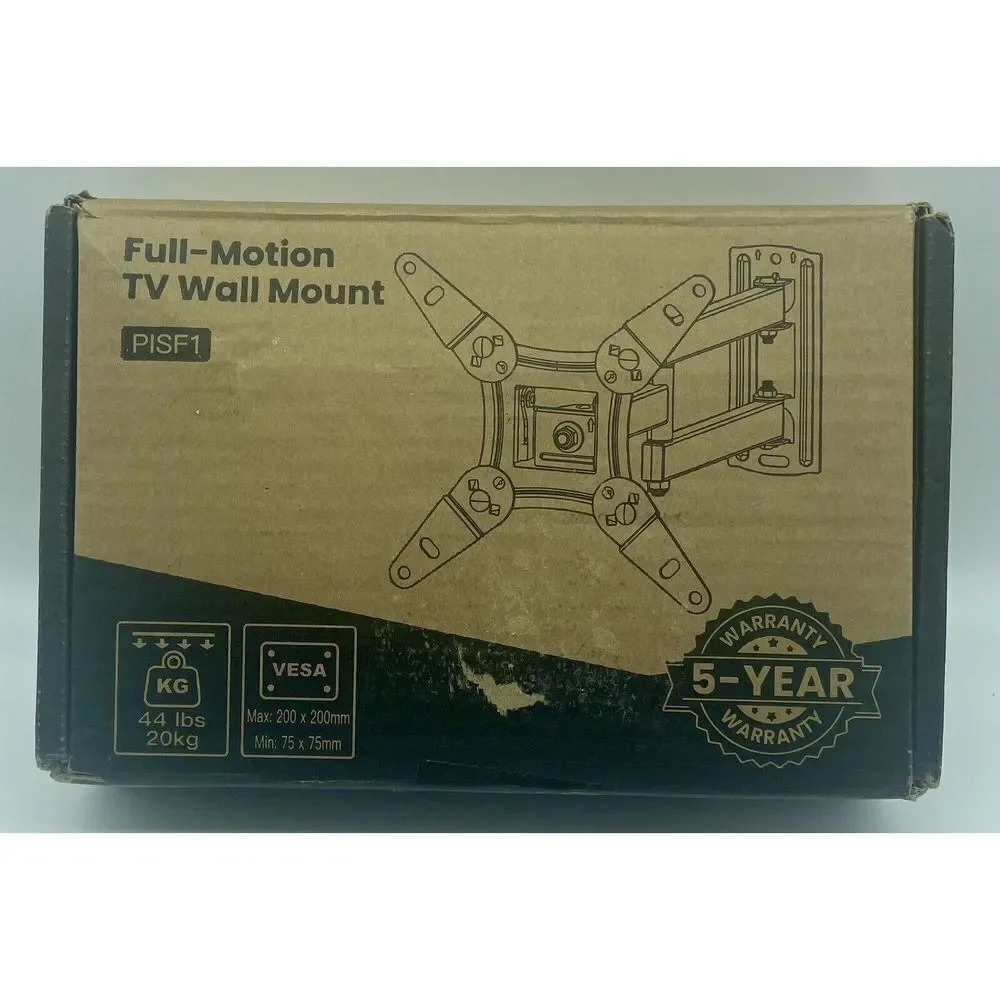 Full Motion TV Wall Mount 13-42 inch - Max VESA 200x200 (PISF1)‎